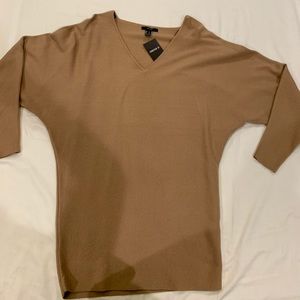 Camel Sweater Long Sleeve dress